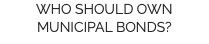 WHO SHOULD OWN MUNICIPAL BONDS?